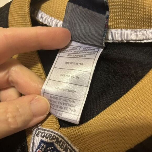 New Orleans Saints Drew Brees Size Your Large 14-16 NFL Jersey - Picture 6 of 7